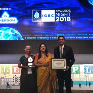 'Indian Green Building Council - Green Champion' National Award  2018