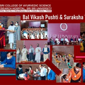 On the occassion of Rath Yatra, Sri Sri Ayurveda Hospital Launched the "Bal Vikash Pushti & Suraksha" Yojana