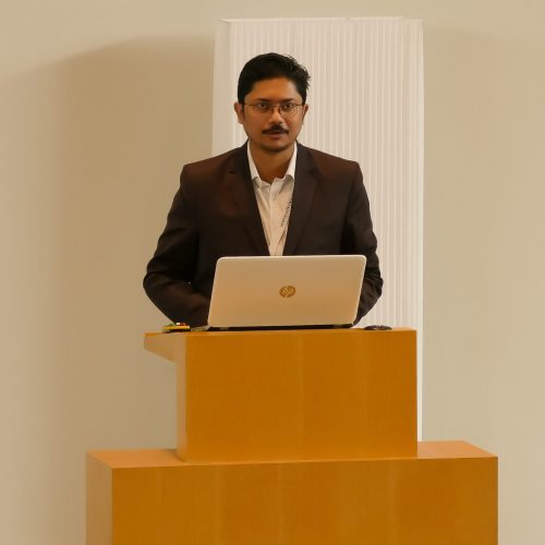 Asst. Prof.Rindon Kundu presents his research at the SEPHIS Programme, Hannover, Germany.