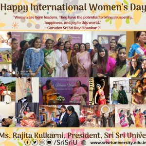 Celebrating the women of  SriSriU